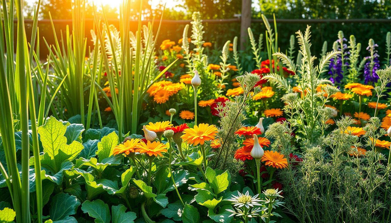garlic companion plants