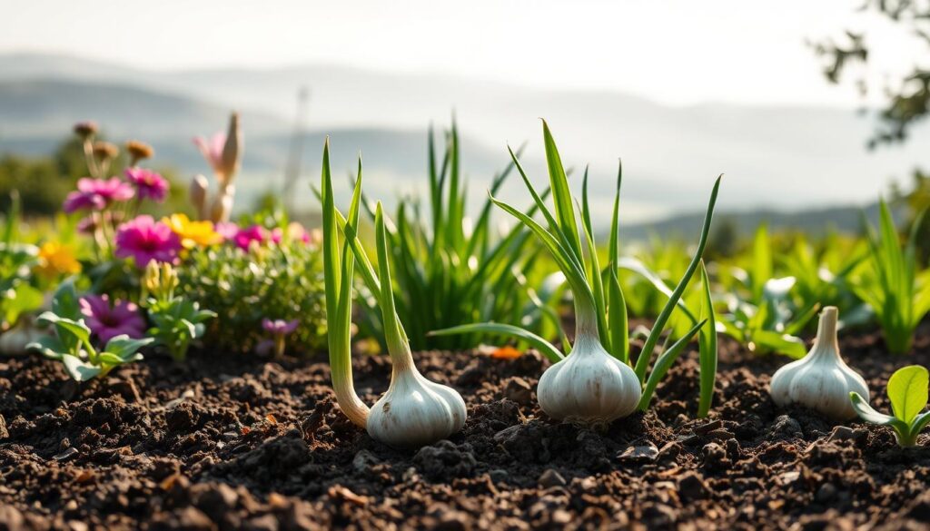 garlic growing needs