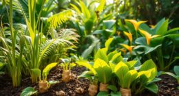 ginger companion plants