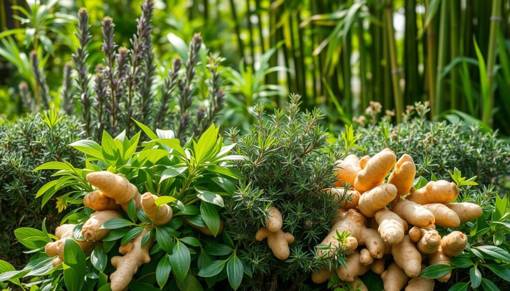 ginger herb companions