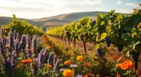 grape companion plants