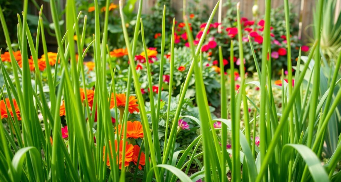 green onion companion plants