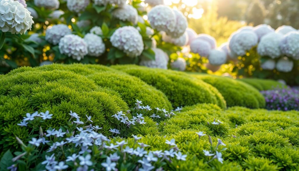 ground covers for hydrangeas