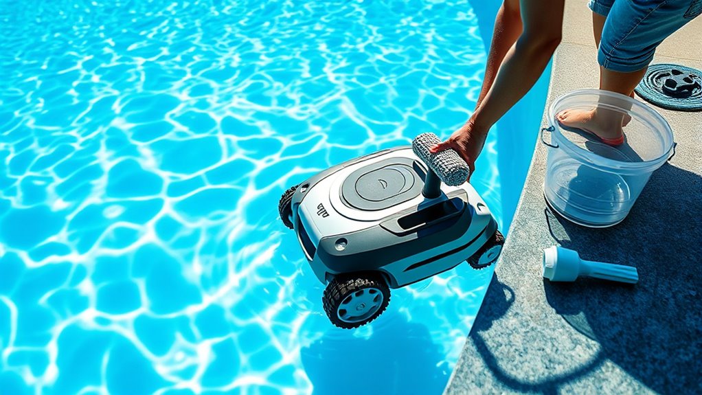 hands on pool control