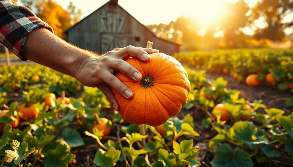 harvest timing for pumpkins