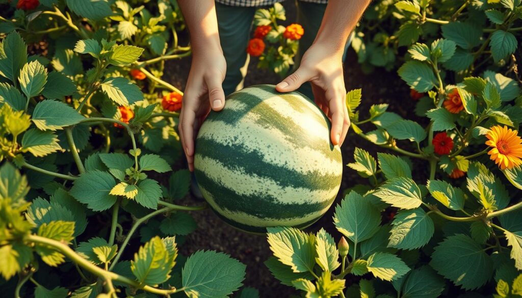harvesting techniques for watermelon