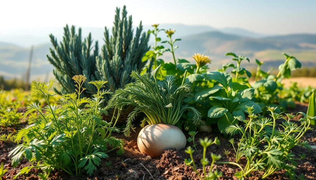 herbs that benefit turnips