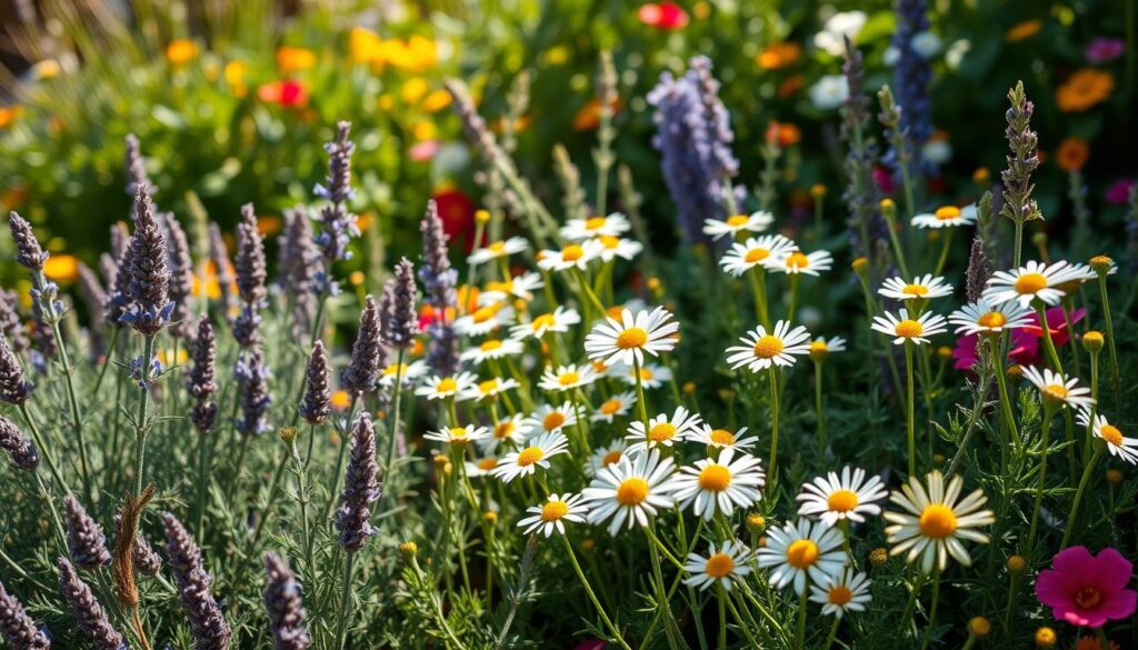 herbs that grow well with chamomile