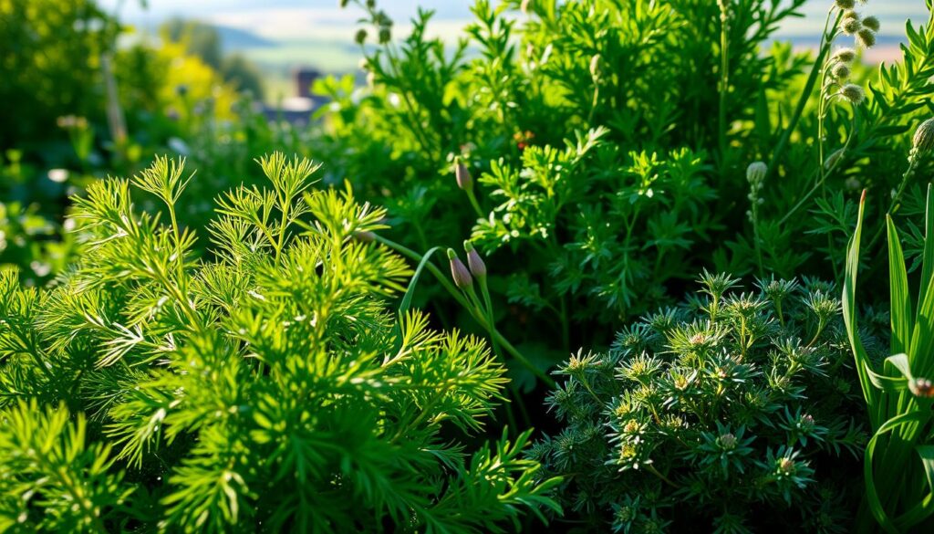 herbs that grow well with dill