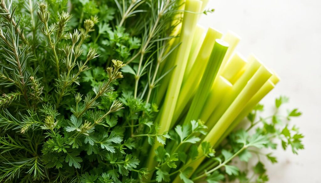 herbs that support celery