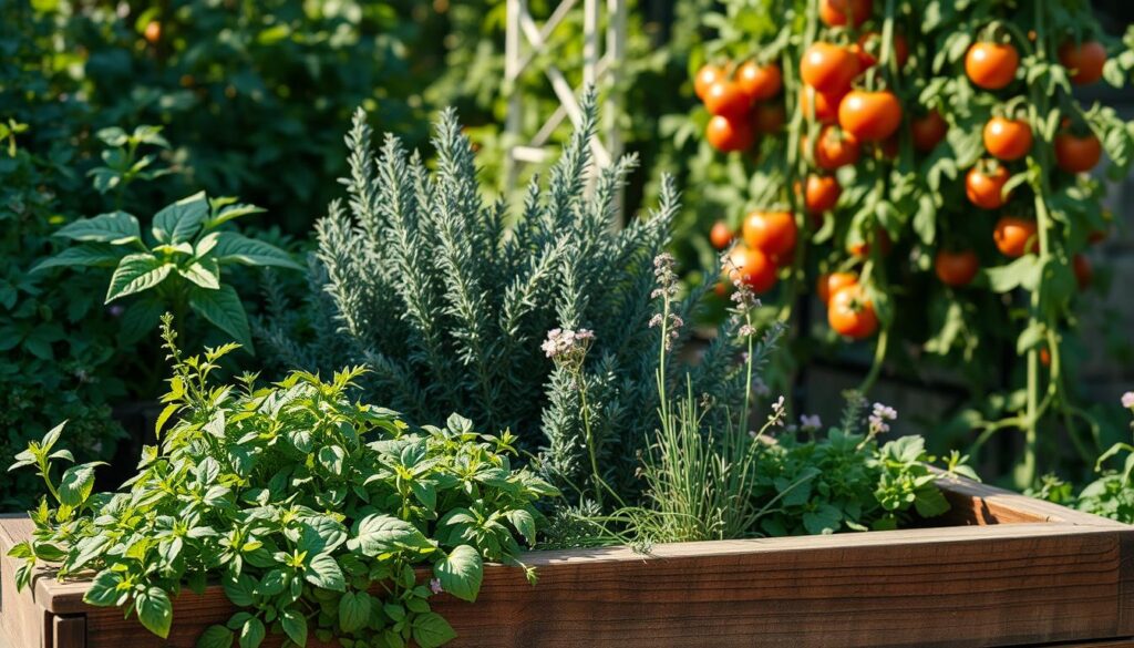 herbs that thrive with tomatoes