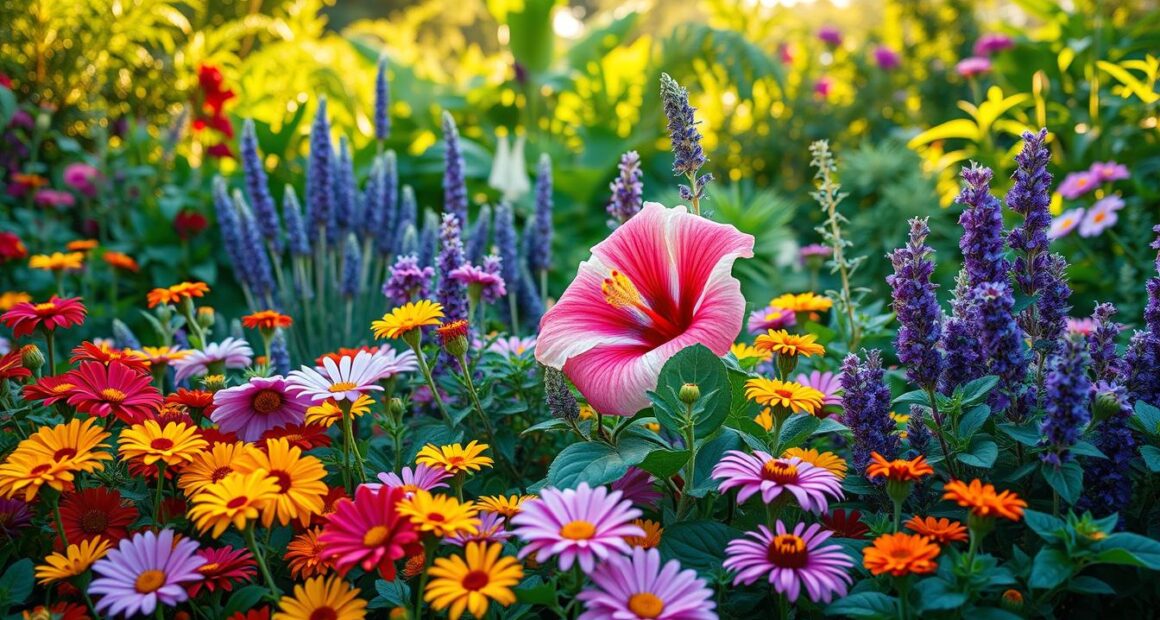 hibiscus companion plants