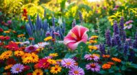 hibiscus companion plants