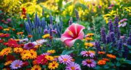 hibiscus companion plants