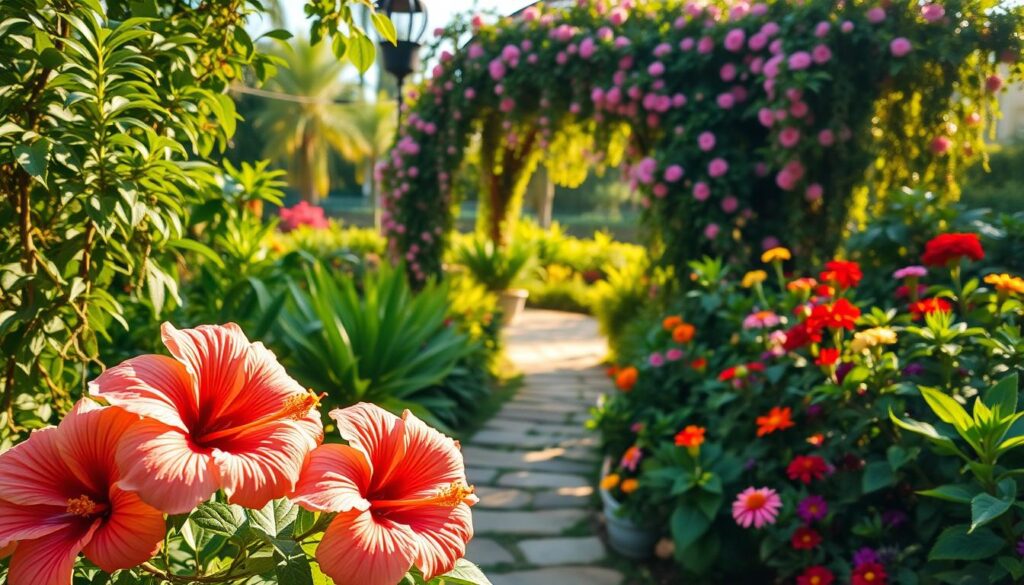hibiscus garden companions