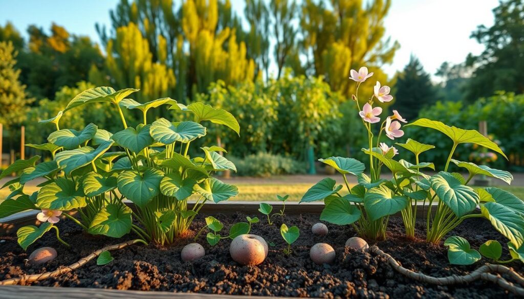 how to grow sweet potatoes