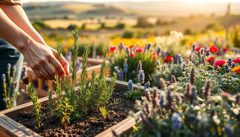 how to plant rosemary with companions