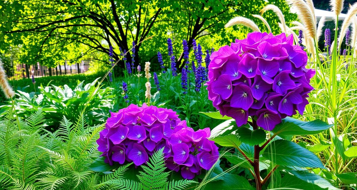 hydrangea companion plants
