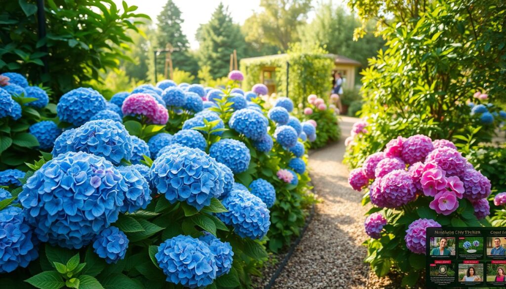 hydrangea garden design