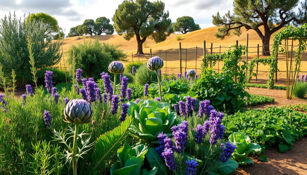 ideal artichoke companions
