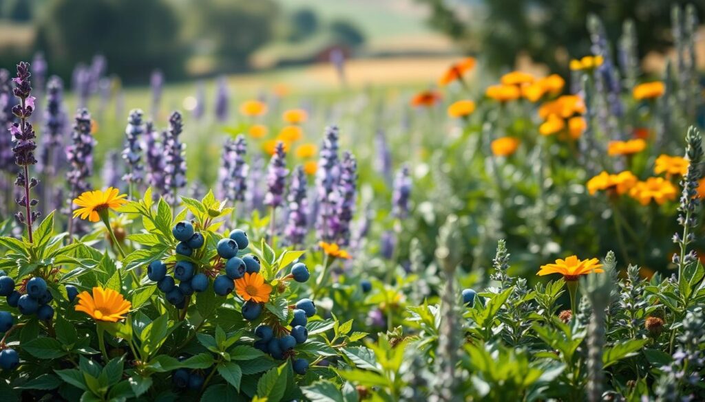 ideal companions for blueberry plants
