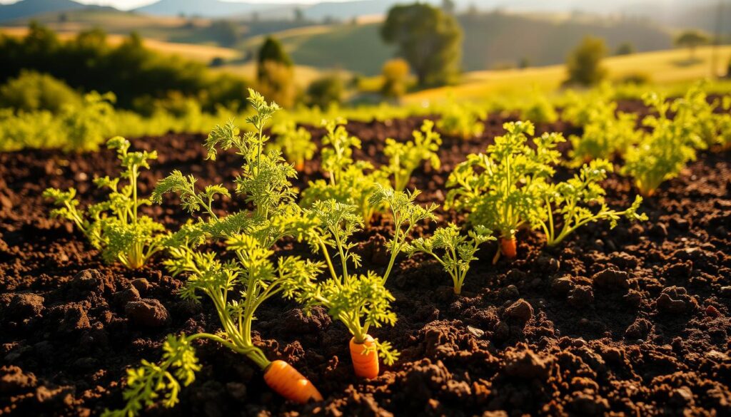 ideal conditions for carrots