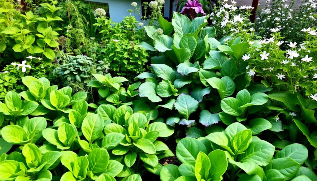 ideal plants for spinach