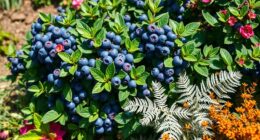 ideal blueberry companion plants