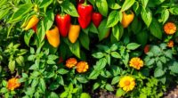 ideal pepper companion plants