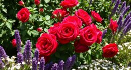 ideal rose companion plants
