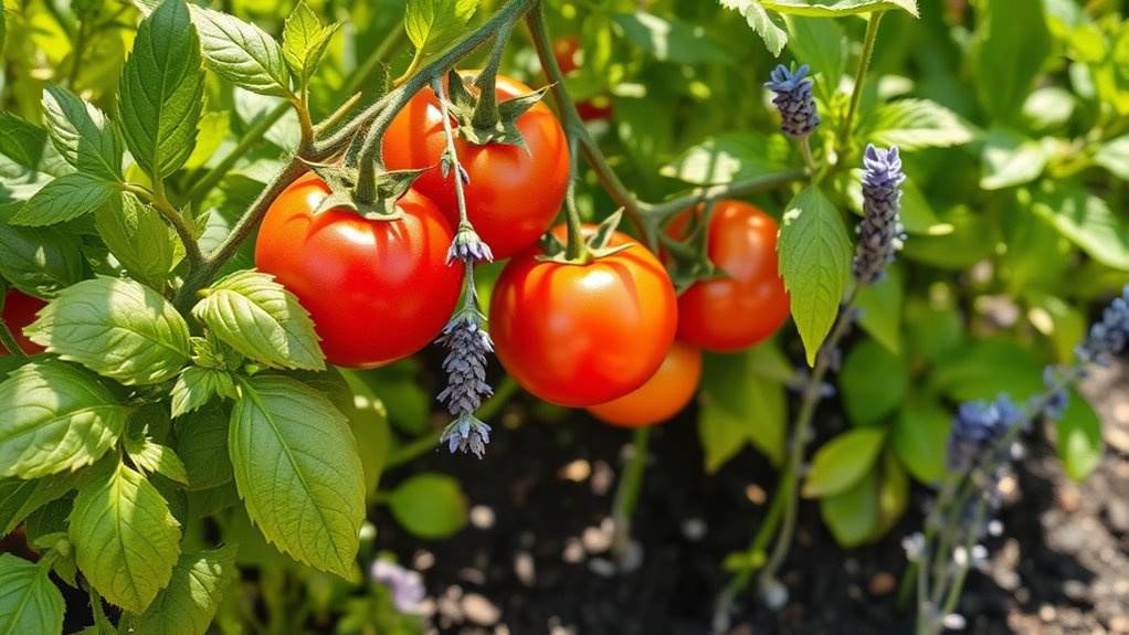 ideal tomato companion plants