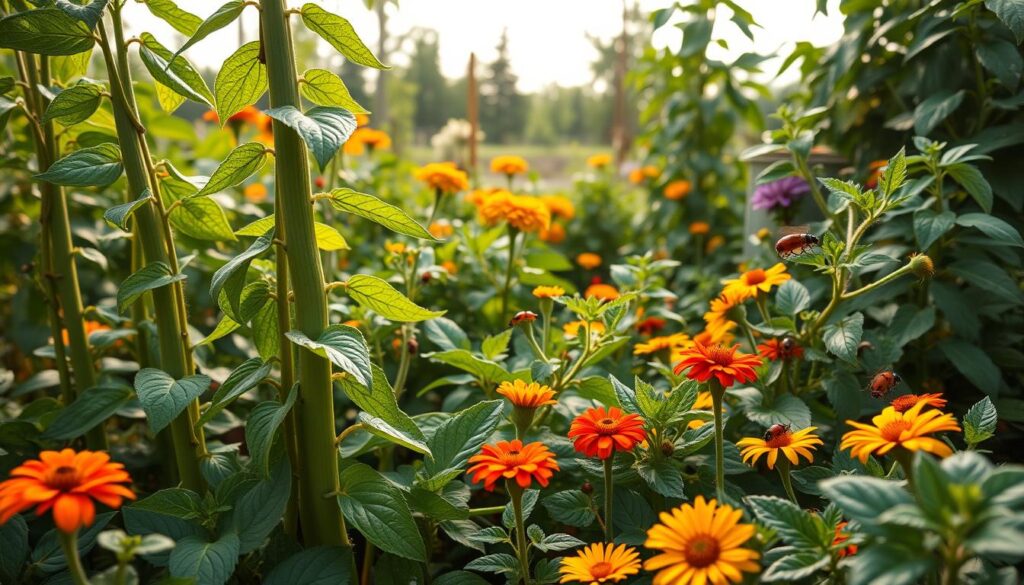 impact of companion plants on pests