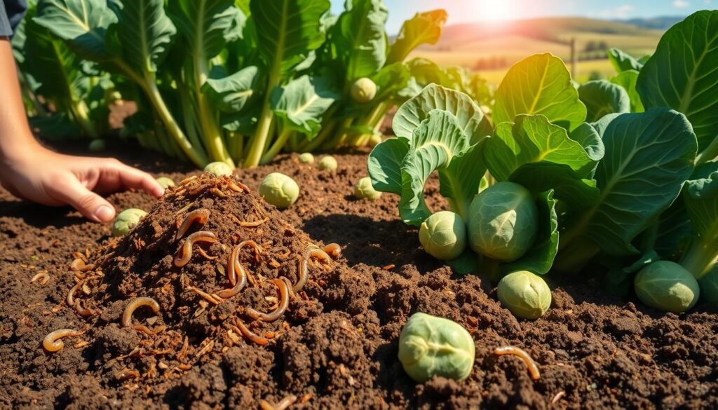 improving soil health for brussel sprouts