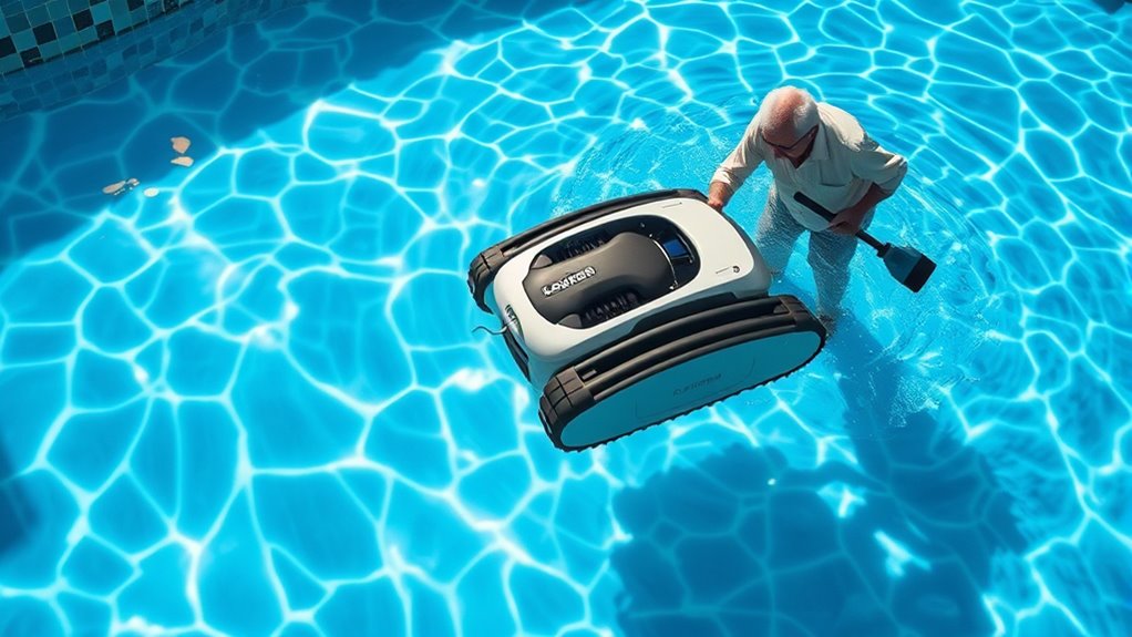 independent efficient pool cleaning