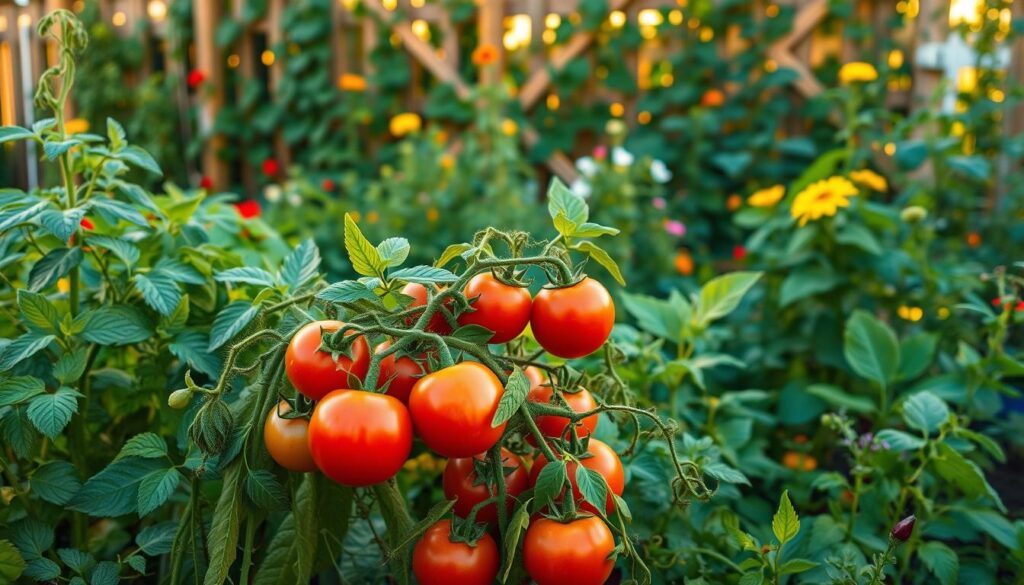 intercropping with tomatoes