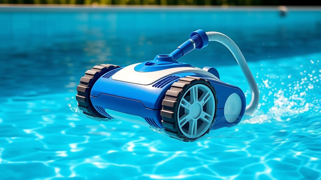 key pressure pool cleaner features