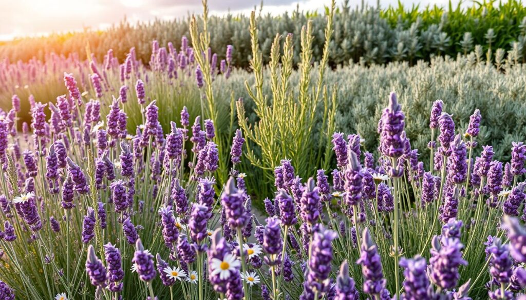 lavender plant companions