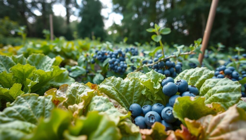 lettuce variety with blueberries