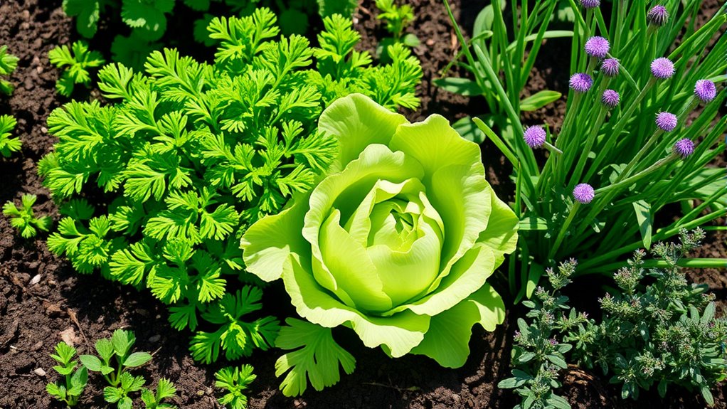 lettuce and parsley pairing