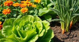 lettuce friendly companion plants