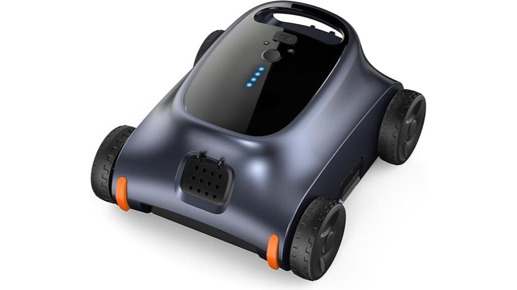 long battery life pool vacuum