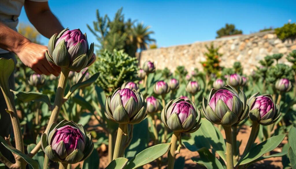 maintenance for artichokes