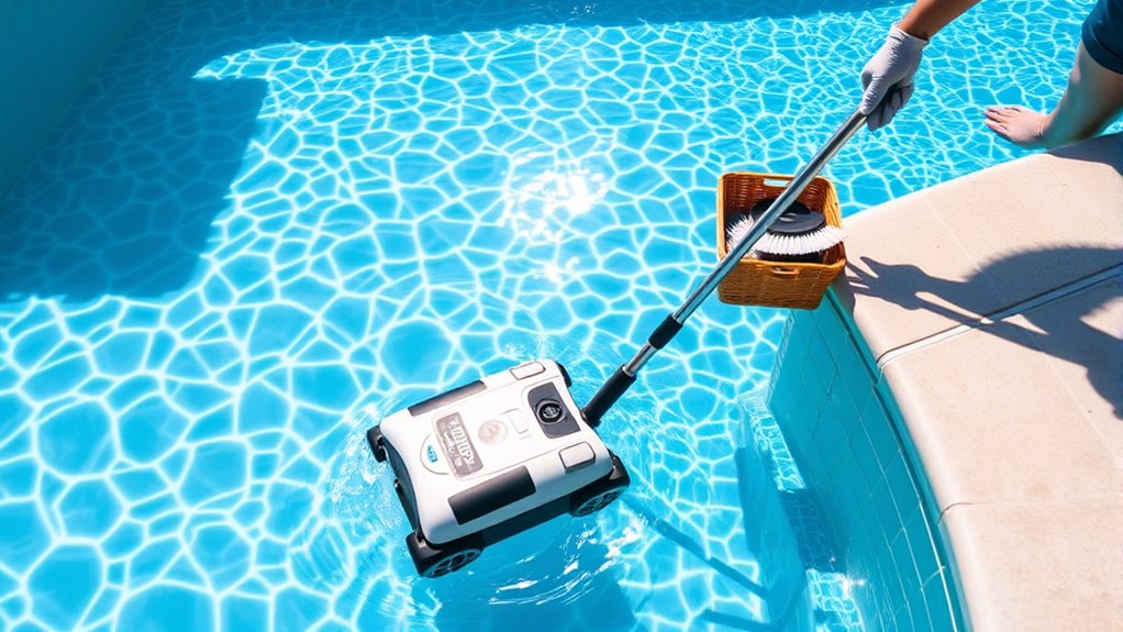manual pool cleaning procedures