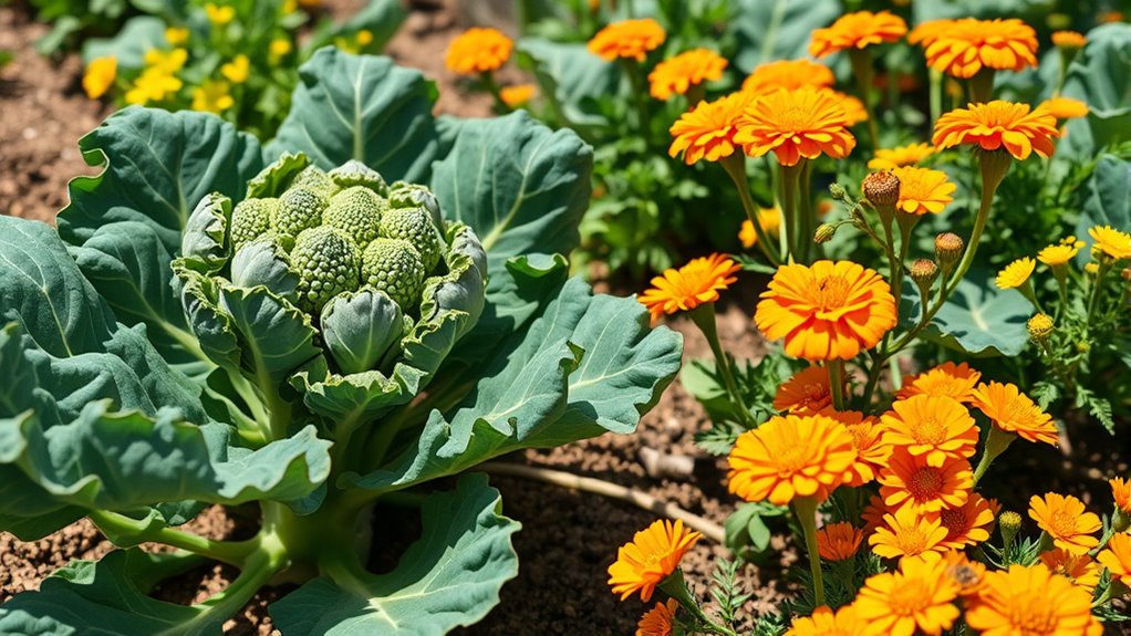 marigolds promote pest control
