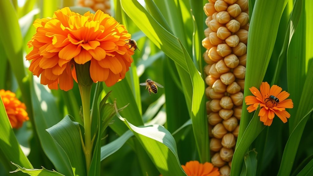 marigolds promote pest control