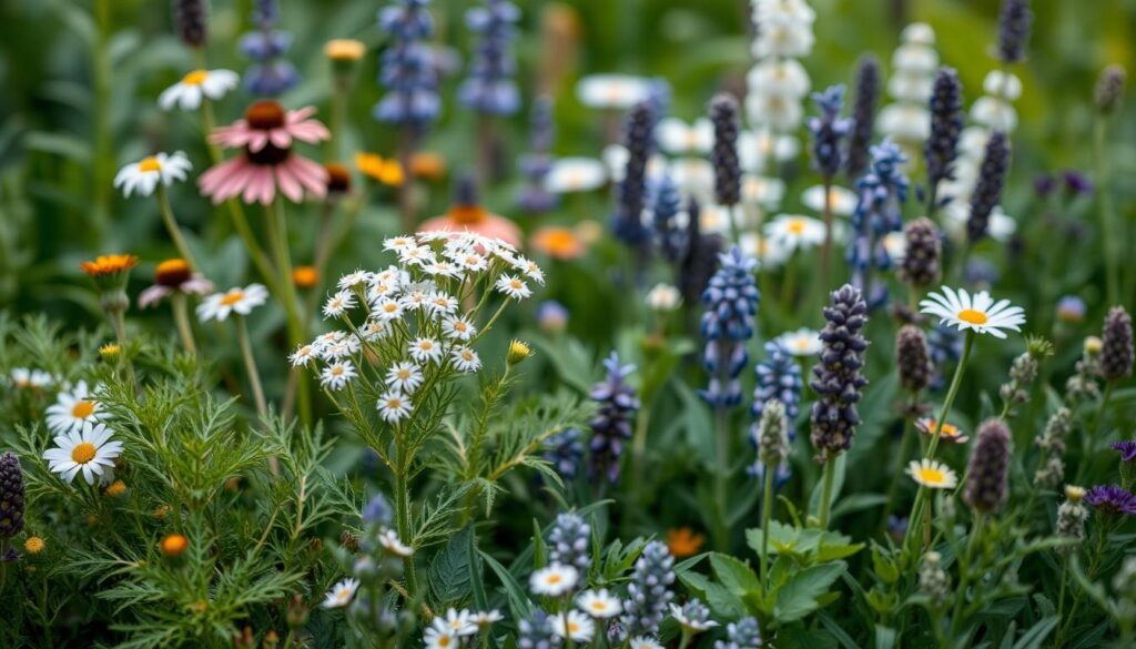 medicinal plants with yarrow