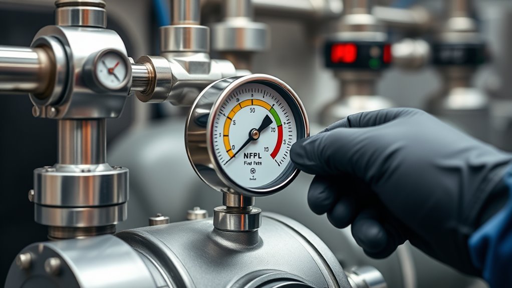 monitor pump pressure regularly