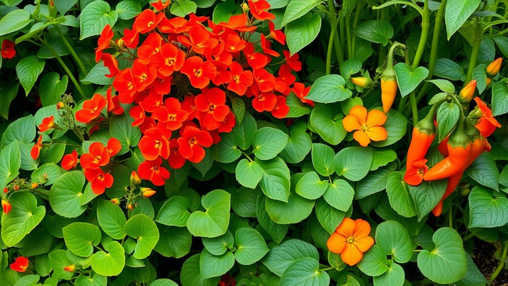 nasturtiums repel pests naturally