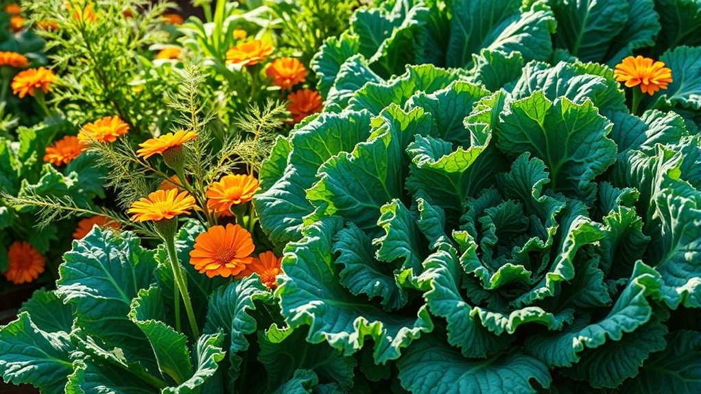 natural pest repelling companion planting
