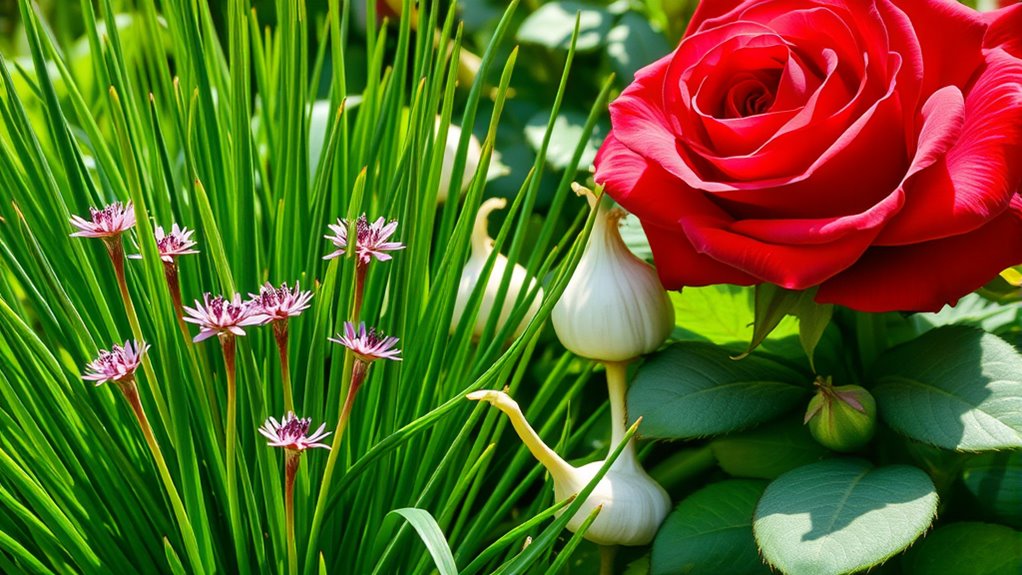 natural pest repelling garden companions